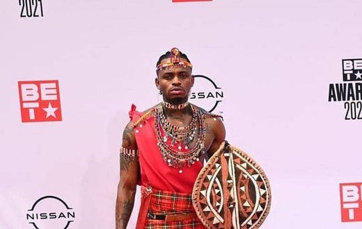 Diamond Platnumz at BET Awards 2021