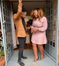 Eric Omondi with Betty Kyallo