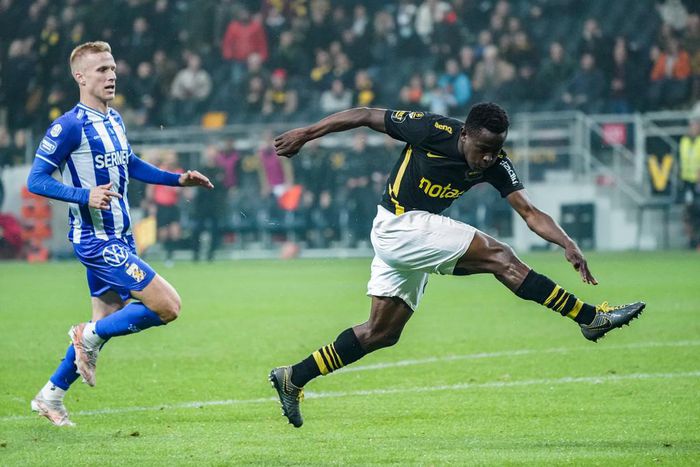 Kenyan international Erick Ouma Otieno on Monday, September 21 scored his first goal for Swedish club, AIK