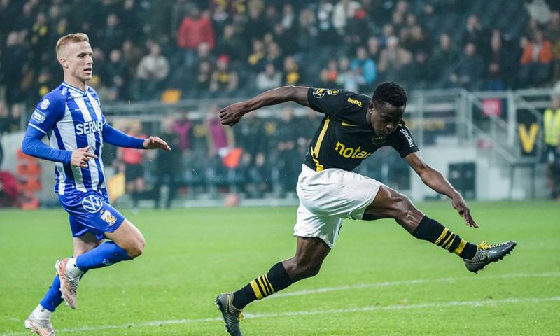 Kenyan international Erick Ouma Otieno on Monday, September 21 scored his first goal for Swedish club, AIK