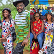 Actress Awinja, Wilbroda and Njoro at the Burial Ceremony of Papa Shirandula's mother