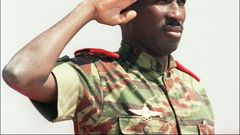 President of Burkina Faso Captain Thomas Sankara was assassinated along with 12 comrades in a putsch that brought his close friend Blaise Compaore to power