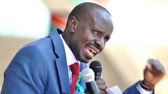 Kenya National Union of Teachers (KNUT) Secretary General Wilson Sossion