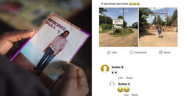 A group of nine British soldiers joked about the death on social media several years after the victim was last seen entering a hotel room with Soldier X.