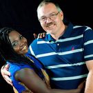 Nyota Ndogo with her Hubby