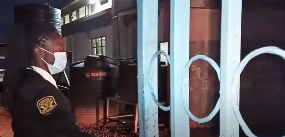 Mary kariuki at work