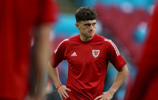 Wales winger Daniel James