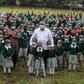 President Uhuru Kenyatta with students from Westlands Primary School