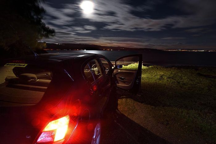 Parked In Seclusion - stock photo