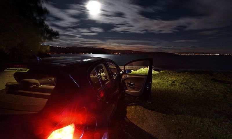 Parked In Seclusion - stock photo
