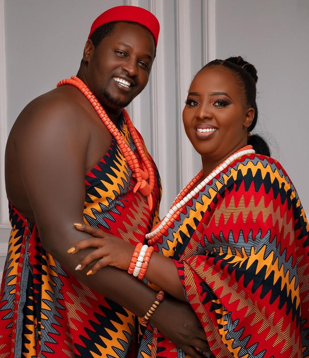 Terence Creative and His Wife Milly Chebby
