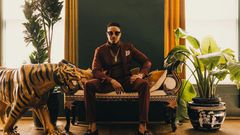 Lovy Longomba jets back home after 16 years, days after his brother’s Burial (Photos)