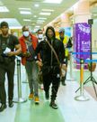 Single Boy is here –Shouts Harmonize after landing in Nairobi (Photos)