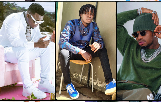Harmonize, Willy Paul and Diamond