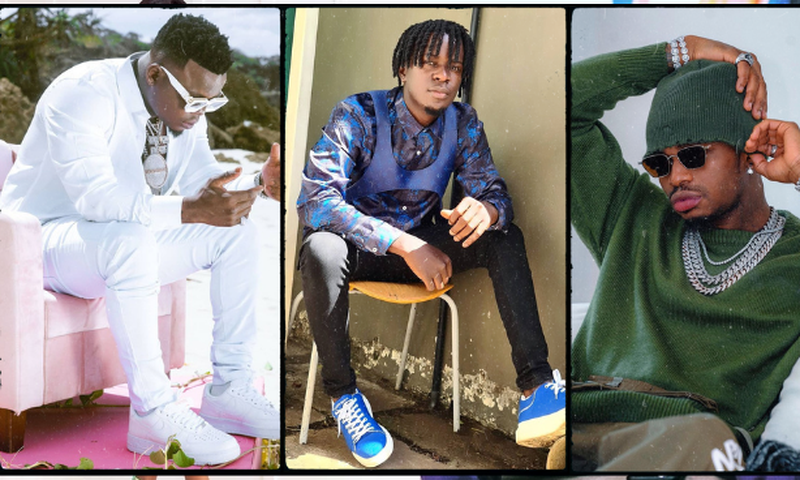 Harmonize, Willy Paul and Diamond