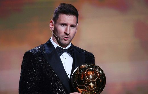 Lionel Messi won the Ballon d'Or for the seventh time in 2021