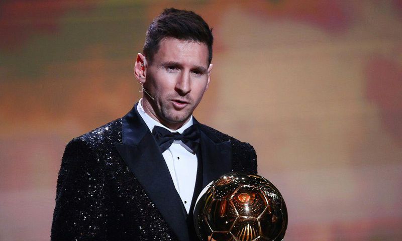 Lionel Messi won the Ballon d'Or for the seventh time in 2021