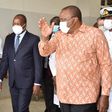 President Uhuru Kenyatta and Health CS Mutahi Kagwe