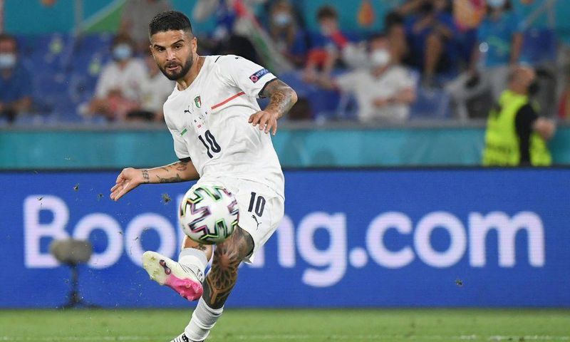 Napoli captain Lorenzo Insigne has scored nine goals in 42 games for Italy