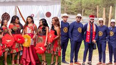 Photos from Muthoni Mukiri and Isaac’s Ruracio (Instagram-Velos photography)