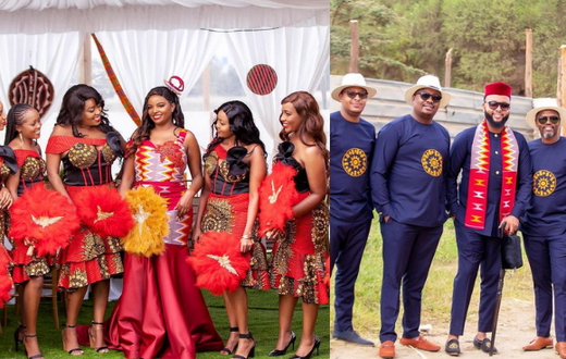 Photos from Muthoni Mukiri and Isaac’s Ruracio (Instagram-Velos photography)