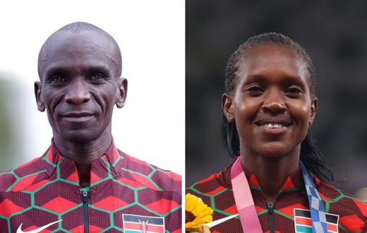 Eliud Kipchoge and Faith Kipyegon are among the favourites to win the World Athlete of the Year award 2021.