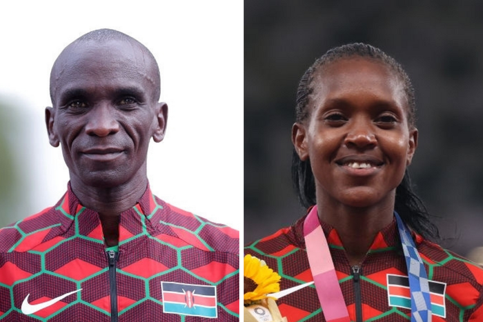 Eliud Kipchoge and Faith Kipyegon are among the favourites to win the World Athlete of the Year award 2021.