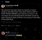 Ezekiel Mutua's Tweet