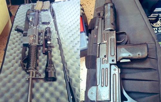 Mother, Daughter arrested with Sniper rifle & Submachine gun in Nairobi (Courtesy)