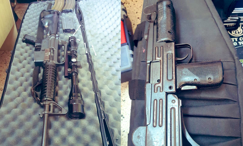 Mother, Daughter arrested with Sniper rifle & Submachine gun in Nairobi (Courtesy)