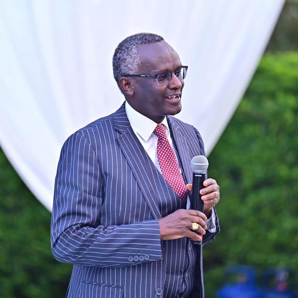 Hon.Justice Isaac Lenaola at Donald Kipkorir’s daughter’s graduation Party