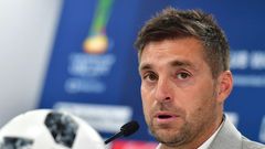 Diego Alonso, pictured in 2017, is a former Uruguay international striker who built a formidable coaching reputation in Mexico