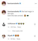 Rick Ross and Hamisa Mobetto. Rapper Rick Ross raises eyebrows with Comments on Hamisa Mobetto’s Photos (Screenshots)