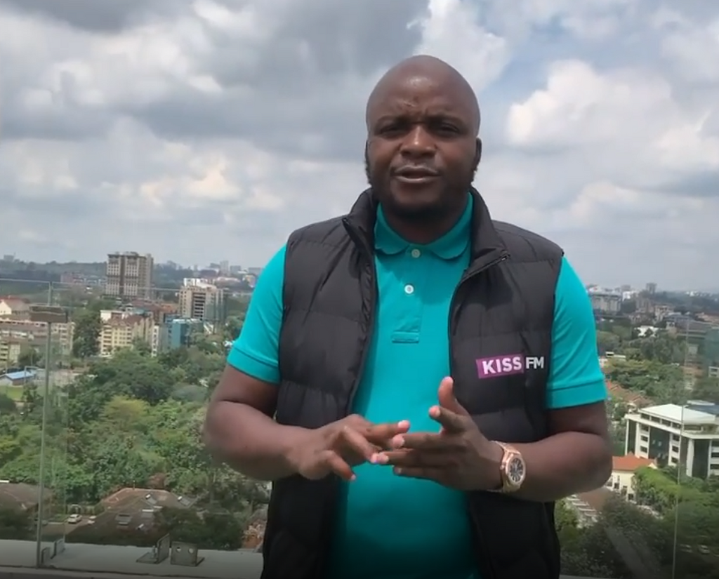 Kiss 100 presenter Jalang'o