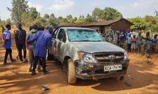 UDA politician Evans Kakai's car pelted with stones in Kabuchai
