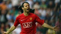 Ryan Giggs scored 168 goals for Manchester United in 963 appearances