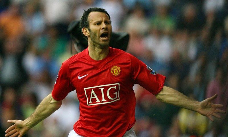 Ryan Giggs scored 168 goals for Manchester United in 963 appearances