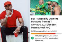 Tanzanians' petition to have BET disqualify Diamond from this year’s Awards