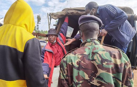 UDA party candidate Moses Nyandusi arrested on election day in Kiamokoma Ward