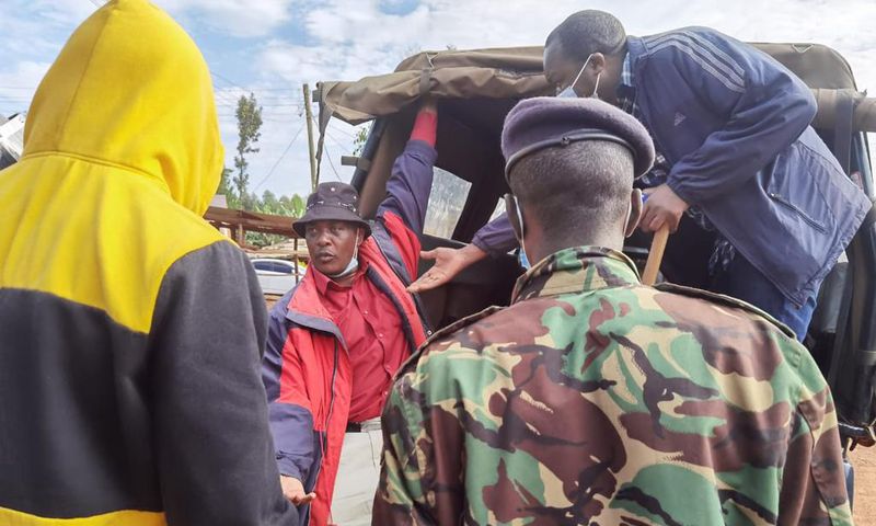UDA party candidate Moses Nyandusi arrested on election day in Kiamokoma Ward