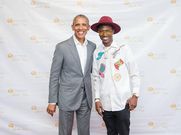 Octopizzo with Back Obama