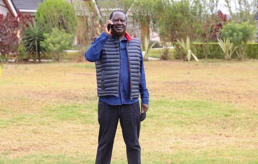 ODM party leader Raila Odinga