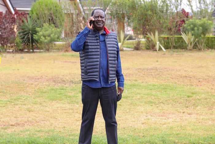 ODM party leader Raila Odinga