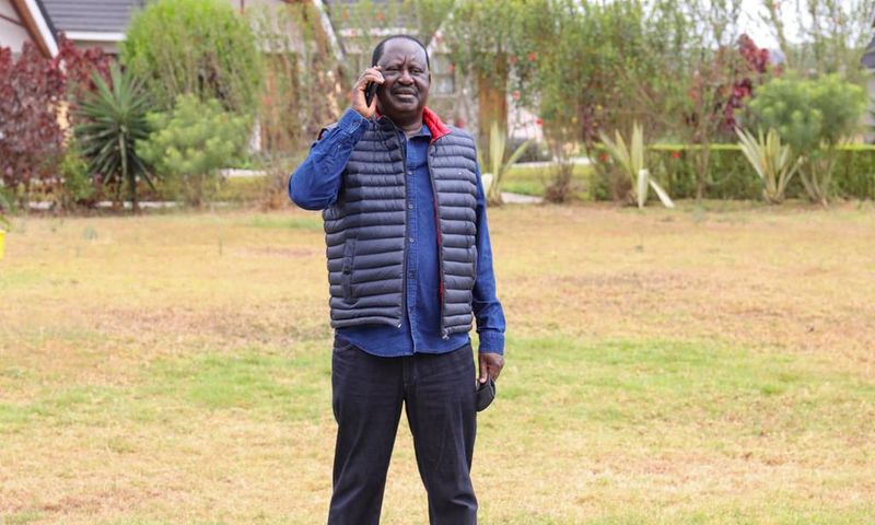 ODM party leader Raila Odinga