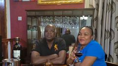 Kirinyaga Woman Rep Purity Wangui Ngirici with her husband Andrew Ngirici