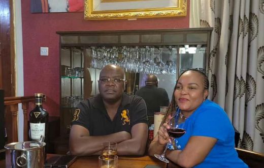 Kirinyaga Woman Rep Purity Wangui Ngirici with her husband Andrew Ngirici
