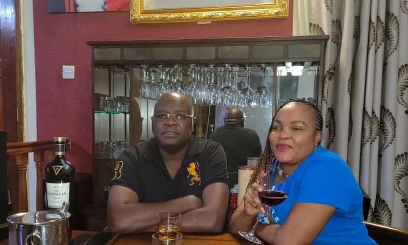 Kirinyaga Woman Rep Purity Wangui Ngirici with her husband Andrew Ngirici