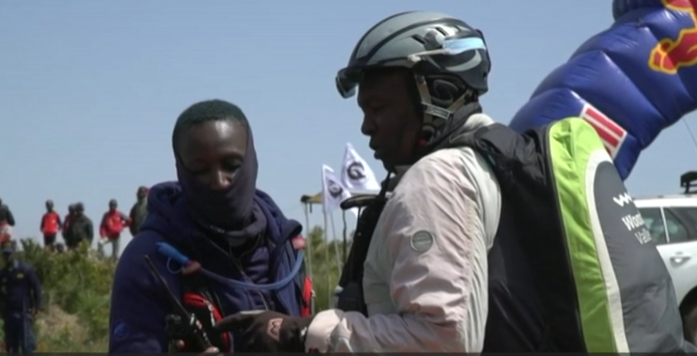 Nyambura Kariuki is Kenya’s first native paraglider