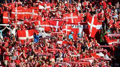 Denmark's passionate support will be roaring their team on as they search for a spot in the last 16