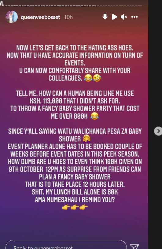 Vera Sidika's posts